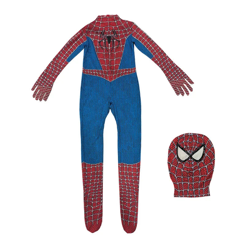2025 New Spiderman Cosplay Fantasy Costumes Jumpsuit for Boys Girls Miles Morales Superhero Halloween Carnival Zentai Bodysuit