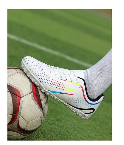 New Men Football Boots Non-Slip High-quality Woman Soccer Shoes Grass Cleats Futsal Sneakers Match Indoor Outdoor Football Shoes