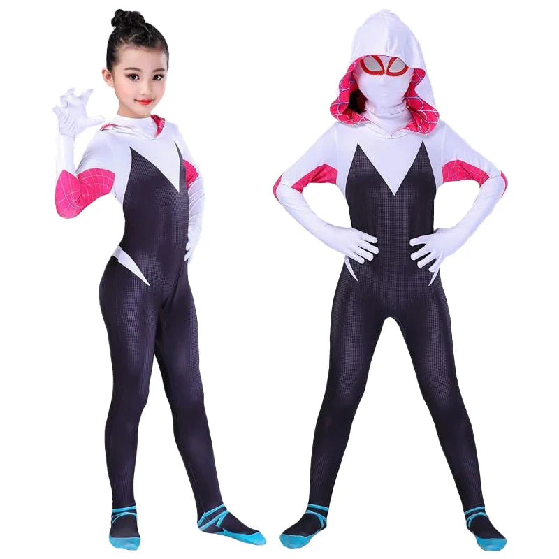 Unisex Halloween Kids Costumes Superhero Animal Cosplay Breathable Safe Material Party Dress-Up Outfits for Boy Girl Toddler