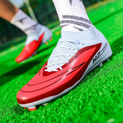 Men Football Boots New Adult Adult Professional Breathable Sports FG Fast Futsal Male Football Shoes Sneakers Turf Cleats Match