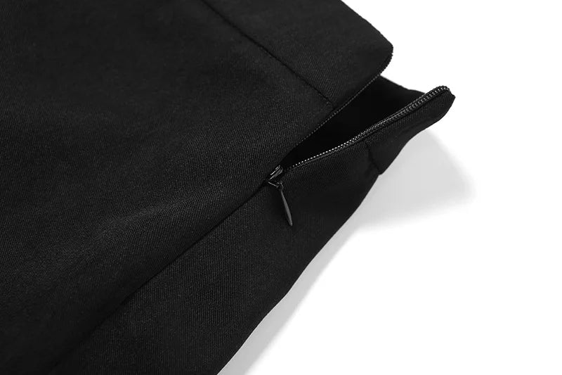 Gothic Skirts Goth Dark Techwear Patchwork Sexy Mini Women Grunge Irregular Hem High Waist Cargo Skirt Hip Hop Black Summer 2023