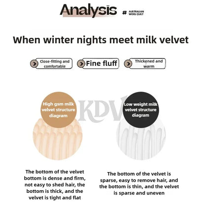 Double Layer Solid Color Milk Velvet Blanket Autumn Winter Thicken Warm Plush Blanket for Bed Sofa Single Double Thick Bed Sheet