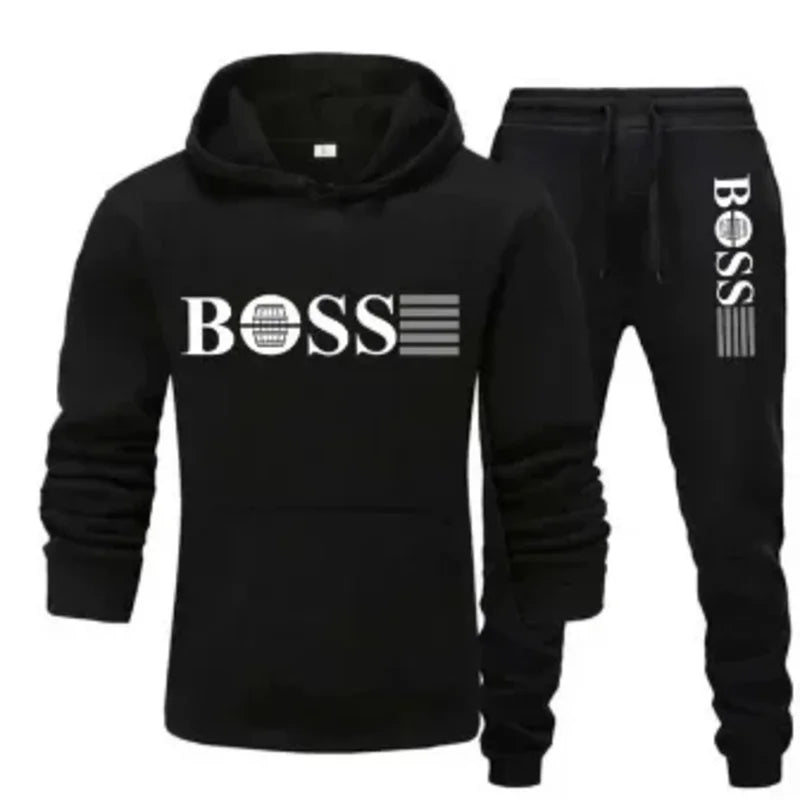 2025 Autumn/Winter fitness sets, men's and women's casual sets, paired with fashionable hooded sweatshirts and sweatpants
