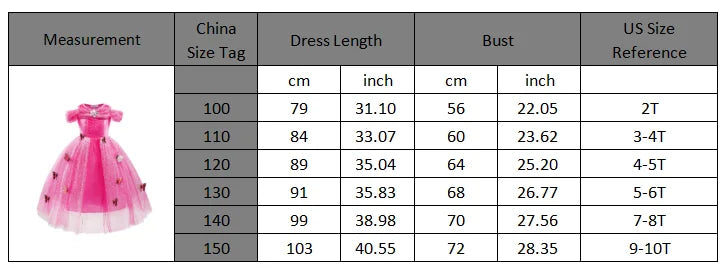 Summer Girls Sleeping Beauty Auroro Princess Halloween Cosplay Dress Off Shoulder Kids Gift Fancy Party Princess Clothing