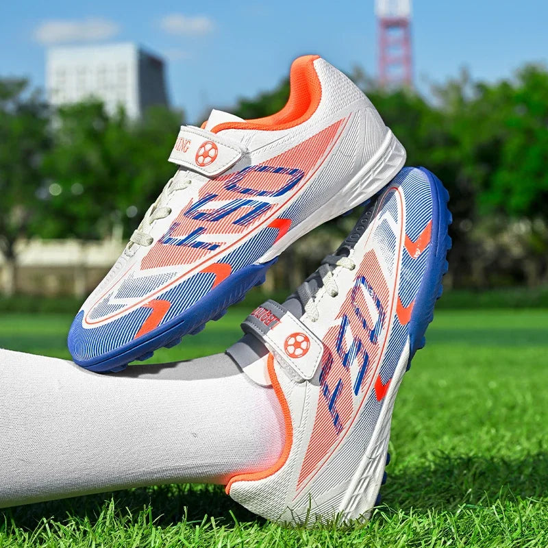 New Kid Match Boys Football Boots Professional Non-Slip Sneakers Match Soccer Shoes Sports Shoes Outdoor Comfortable Unisex