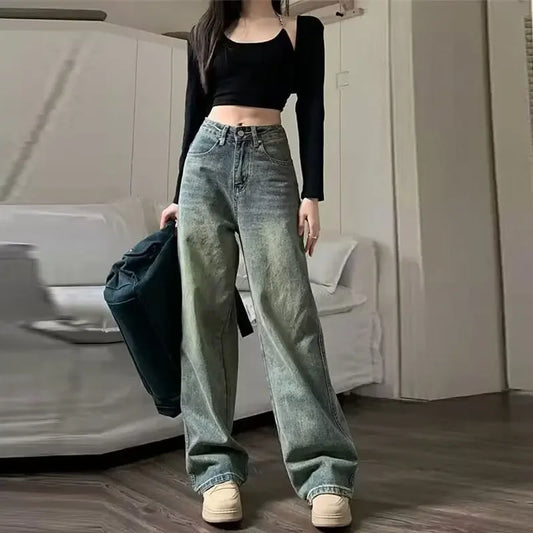 Vintage High-waisted Slimming Jeans