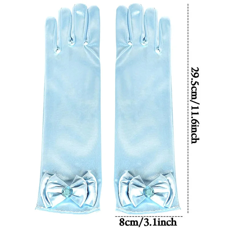 Girls Elsa Dresses Costume Clothes Kid Cosplay Princess Dress Snow Queen Vestido Children Birthday Parti Sukienki
