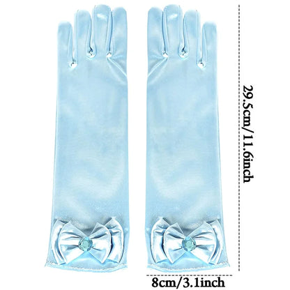 Girls Elsa Dresses Costume Clothes Kid Cosplay Princess Dress Snow Queen Vestido Children Birthday Parti Sukienki