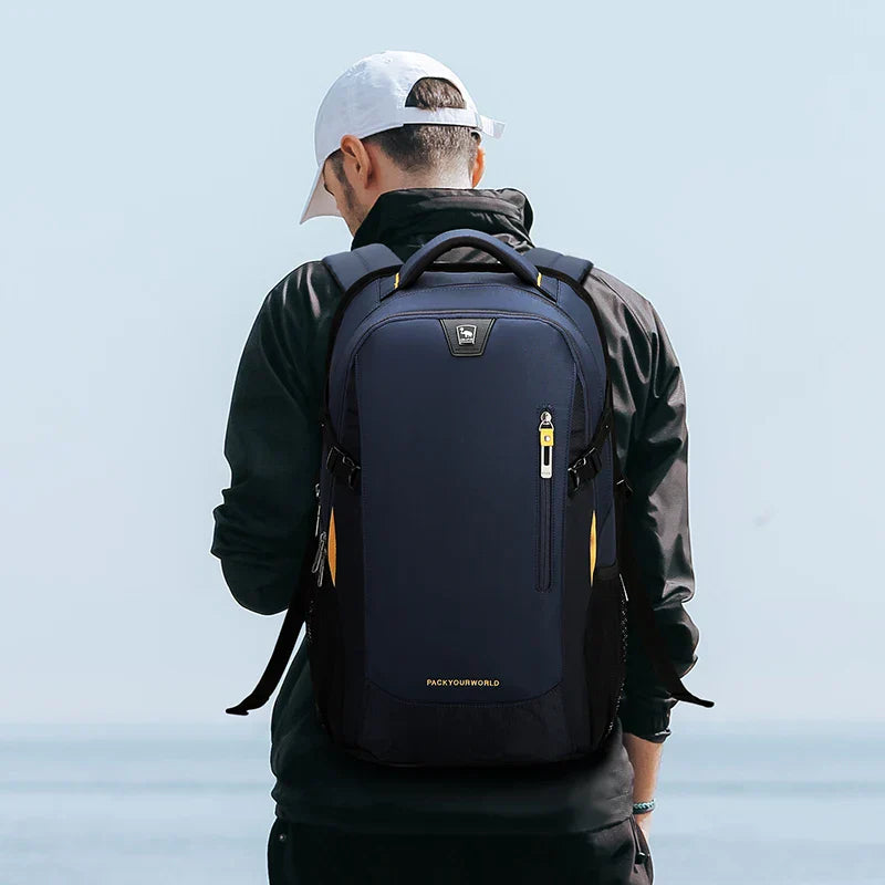 Men's Backpack Oxford Laptop Bags Casual Student Waterproof School Bag