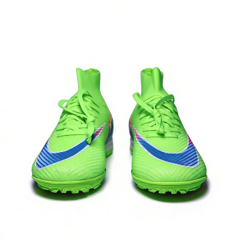 Professional Mens Soccer Shoes Flexible Turf Soccer Cleats for Boys Sneakers TF/FG Training Football Boots Chuteira Campo 35-45