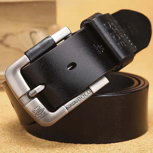Famous Luxury Brand Designer Belts for Men Original Real Genuine Leather Belt Alloy Pin Buckle Men's Waist Straps for Jeans Belt