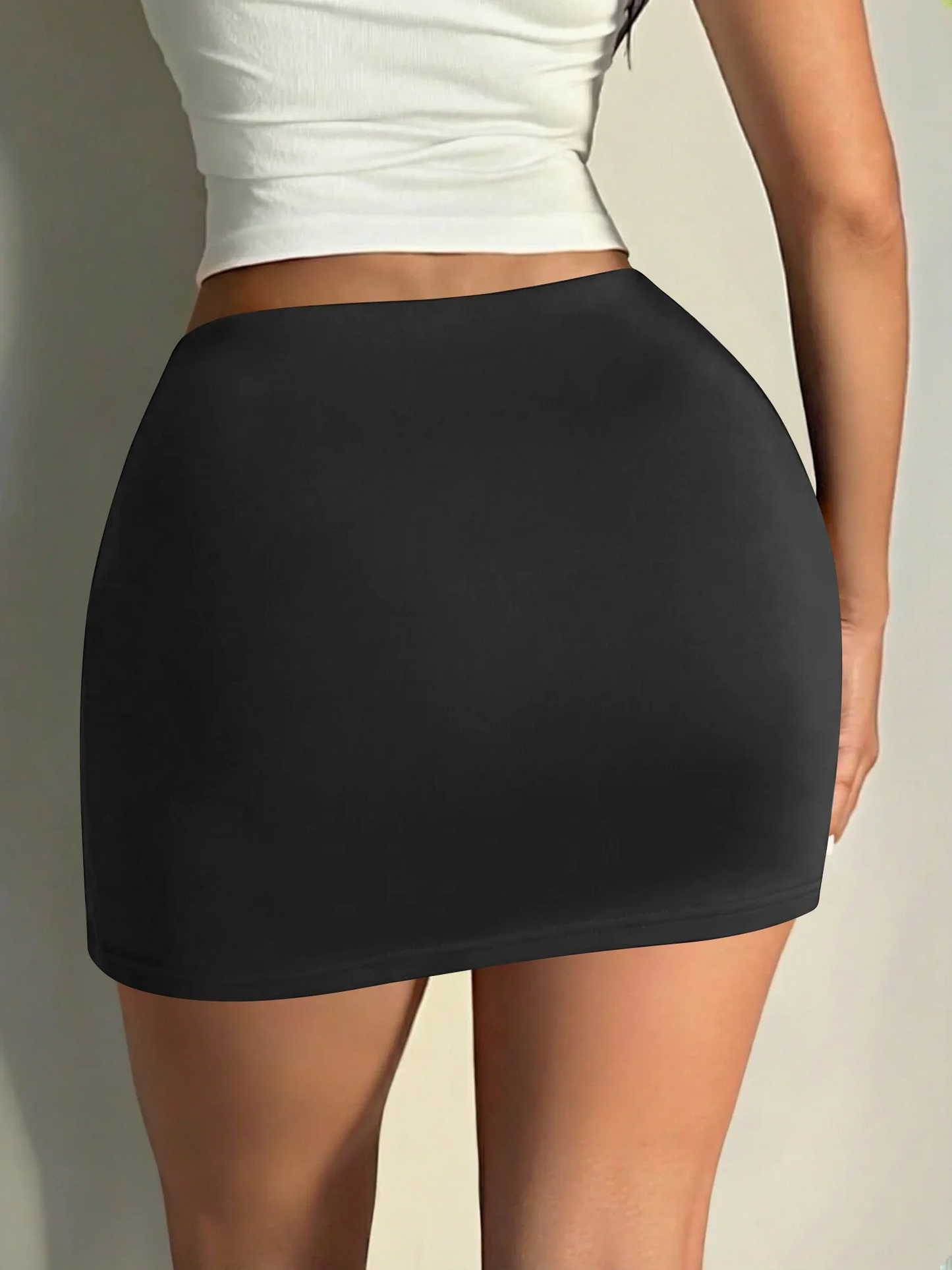2-In-1 Commute &Fitness Skort,High-Waist Design to Optimize Proportions,Wrinkle-Resistant & Durable,a Must-Have for Lazy Outfits