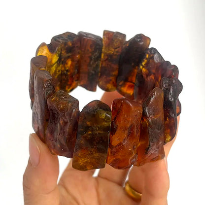 New Amber Bracelet&Bangle for Unisex Gogerous Gift 100% Natural Genuine Bead Factory Baltic Stone Europe Unique Jewelry Supplier