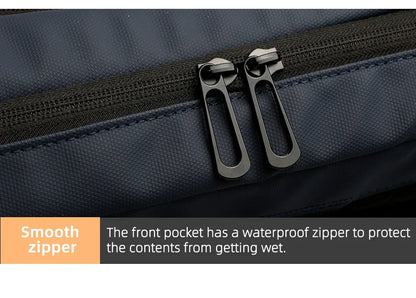 Slim Backpack For Men 15.6 Inch Laptop Bags Waterproof Minimalist Business Backpack With USB Charging Casual Travel Work Bag