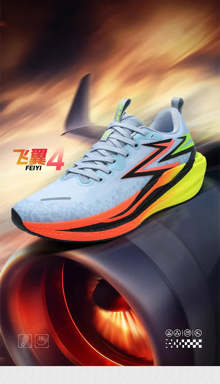 Men Running Shoes Carbon Board Speciality Sports Breathable Lightweight Women's Comfortable Chunta Athletic Sneakers
