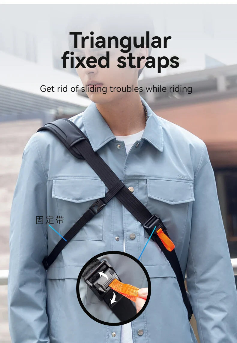 Multifunction Fashion Shoulder Messenger Bag Large Capacity Leather Crossbody Bag designer luxury bag for men