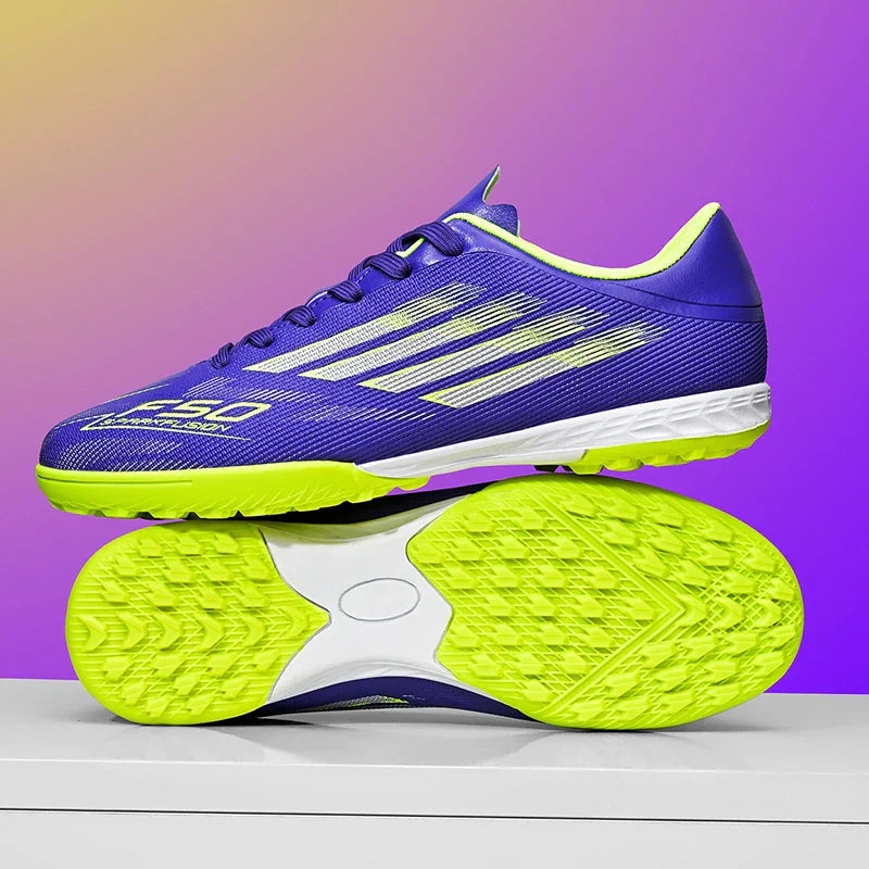 New Men Professional Football Boots Non-Slip TF/FG Boys Sneakers Match Soccer Shoes Ankle Comfortable Sports Shoes Unisex