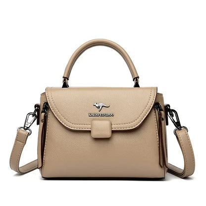 Authentic High Quality Soft Leather Luxury New Designer Fashion Casual Women's Shoulder Bag Handbag Crossbody Bags for Women2024