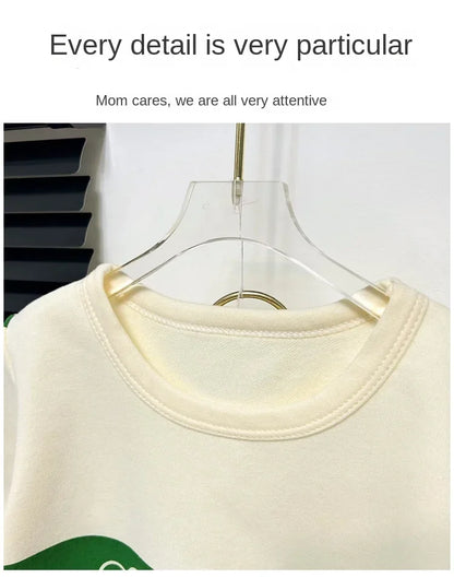 2024 New Kids Short Sleeve Suit Striped Girls Boys Set Summer Tops +short Baby Clothes Children's Wear