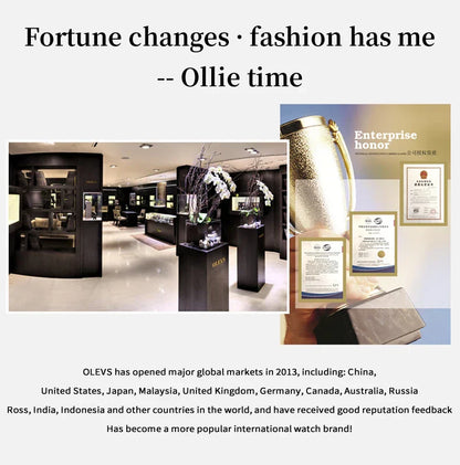 Elegant Fashion Women's Watches Luxury Brand Original Quartz Watch for Ladies Waterproof Stainless Steel Luminous Date