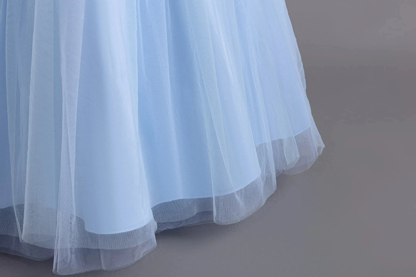 Lace up Tulle Flower Girl Dress Chest with flowers First Communion Ball Gown Wedding Party Bridesmaid Dress Kids 12Y
