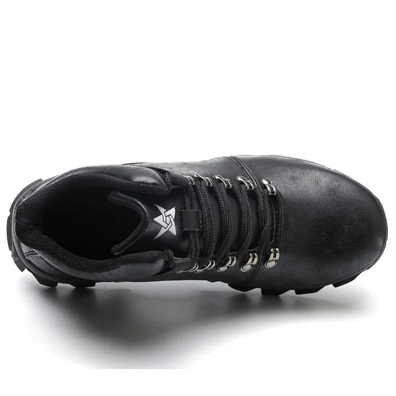 Safety Shoes Men Lightweight Sneaker Steel Toe Cap Shoes Anti-smash Puncture-Proof Work Safety Shoes Protective Boots Work Shoes