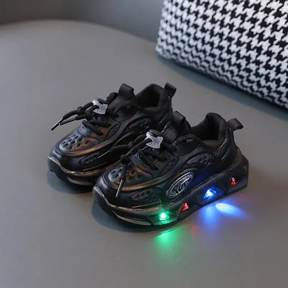 New LED Child Trainers 1-8Years Old Boy Girl Tennis Shoe Sport Shoe for Toddlers Glowing Kid Sneakers Kids Shoe