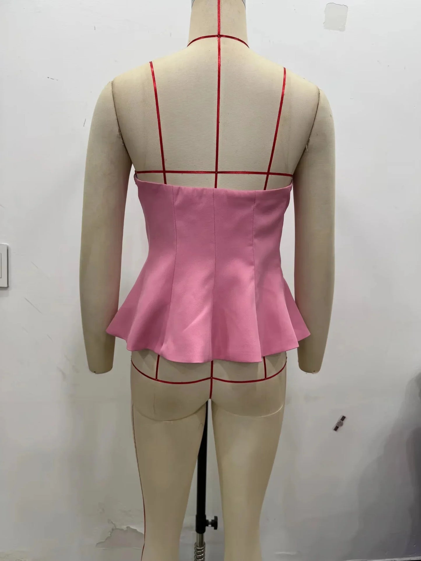 2026 Spring Summer Butter Yellow Sexy Women Tops Fashion Solid Strapless Short Tops Chic Streetwear Ladies Tops
