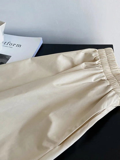2024 Spring Autumn High-waisted Fluffy A-line Vintage Skirt Elastic Waist Large Swing Umbrella Skirt Retro Clothes