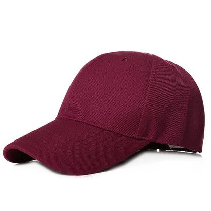 Men Women Multiple Colour Baseball Cap Peaked Cap Solid Color Adjustable Unisex Spring Summer Dad Hat Shade Sport Baseball Cap