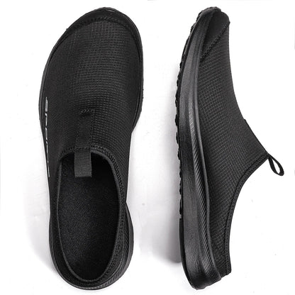 Summer Half Slippers for Men Trendy Men's Flat Bottom Casual Shoes Soft Sole Support Shoes Men's Sneakers Zapatos De Hombre