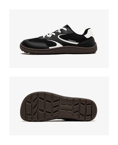 Unisex Barefoot Shoes Wide Width Minimalist Sneakers Zero Drop Classic Retro Outdoor Walking Shoes for Men Women