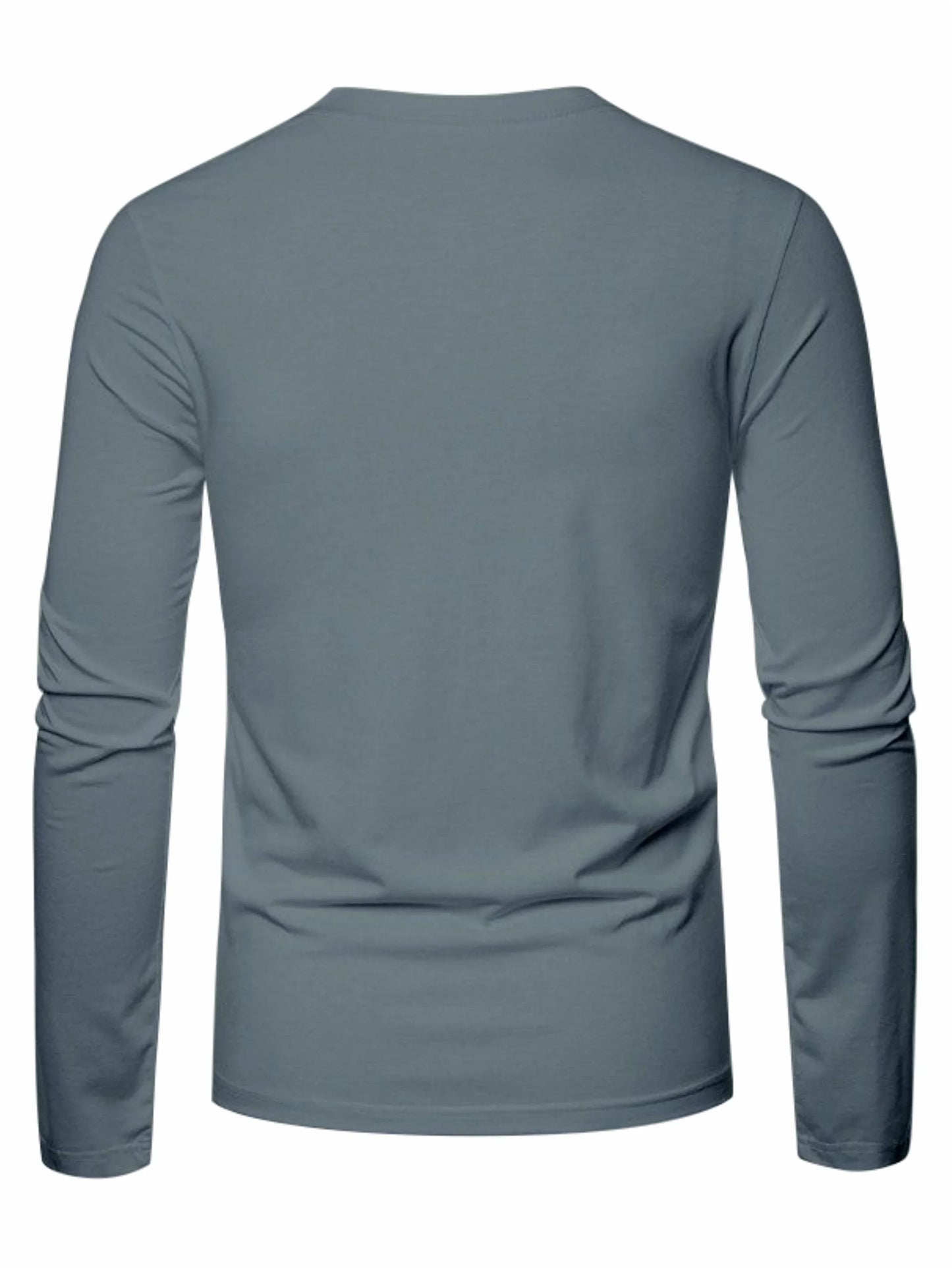 Men's 100% pure cotton loose and comfortable casual sports THE ORIGINALS letter printed round neck long sleeved T-shirt top