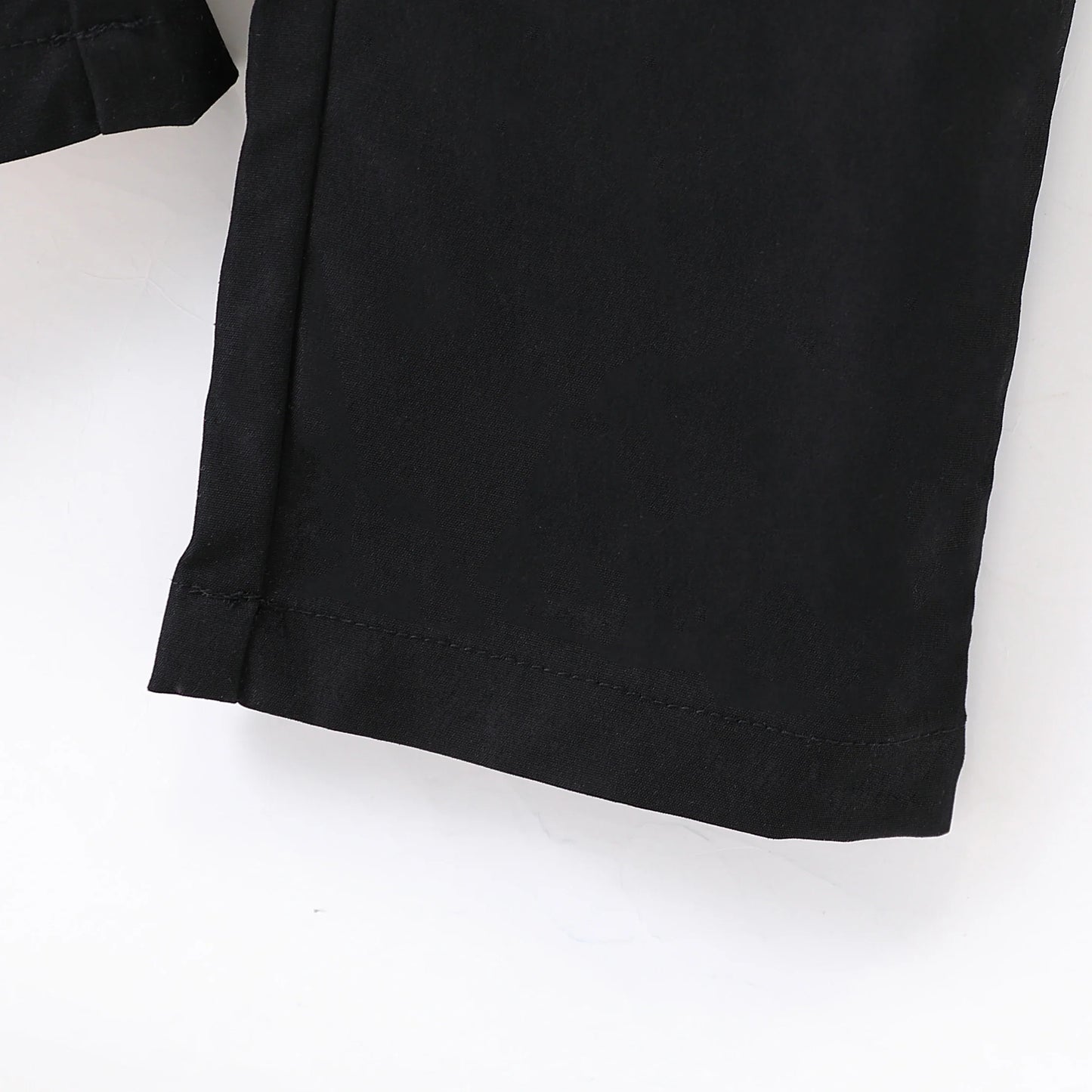 Boys' Formal Suit Printed Shirt with Gentleman's Vest and Pants Suit Suitable for 4-7 Years Old