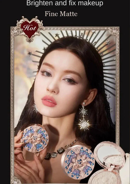 Little Angel Collection Makeup Gift Box Eyeshadow Blush Cream Matte Lipstick Full Kit All