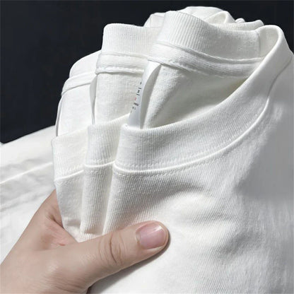 Men's cotton casual comfortable top T-shirt racing brand enthusiasts retro summer casual street wear