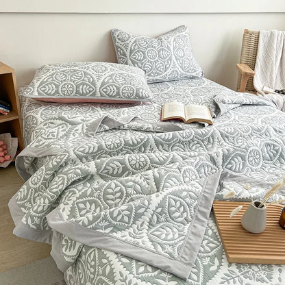 Summer blanket office nap sofa blanket air conditioner shawl blanket towel quilt dormitory summer cool quilt
