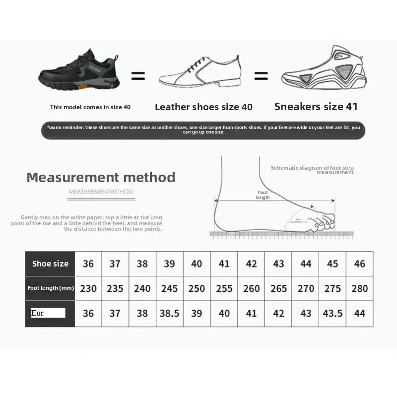 Men's Summer Shoes Breathable Anti Smash Anti Puncture Steel Toe Protection Soft Sole 10KV Electrical Safety Work Foot