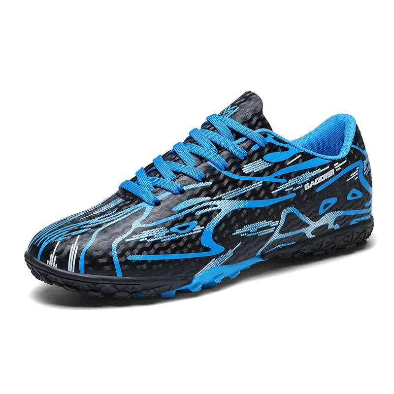 Soccer Shoes Child Football Shoes Outdoor Non-Slip Futsal Shoes Kids Sneakers Boys Low-cut Lightweight Children's Sports Shoes