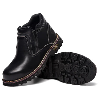 2025 Work Shoes for Men Waterproof Safety Shoes Man Anti Spark Leather Boots Man Anti Puncture Anti Slip Welder Shoe