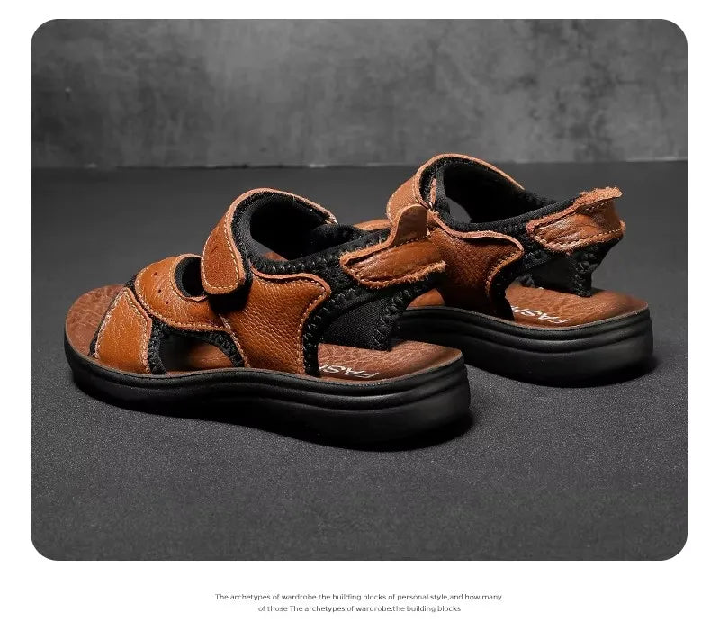 Summer Kids Sandals Soft Non-slip Children Shoes Beach Shoes Boys Casual Outdoor Walking Slippers Comfortable Sneakers