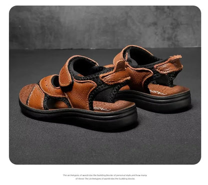 Summer Kids Sandals Soft Non-slip Children Shoes Beach Shoes Boys Casual Outdoor Walking Slippers Comfortable Sneakers