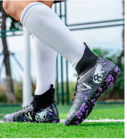 New Professional Unisex Soccer Boots Non-slip Football Shoes Outdoor Drop Shipping Futsal Match Training Sport Sport Sneakers