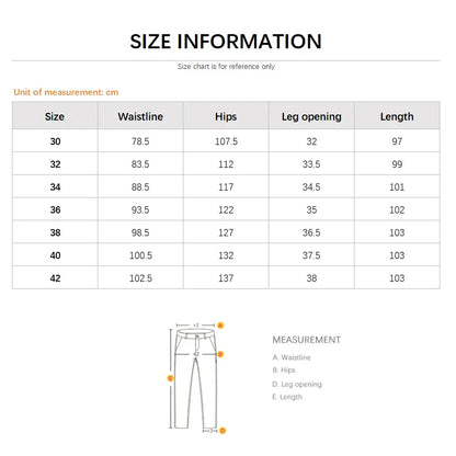 Spring Summer White Slim Fit Jeans Men Casual Thin Straight Leg Stretch Denim Pants Solid Color Streetwear Daily Wear Trousers