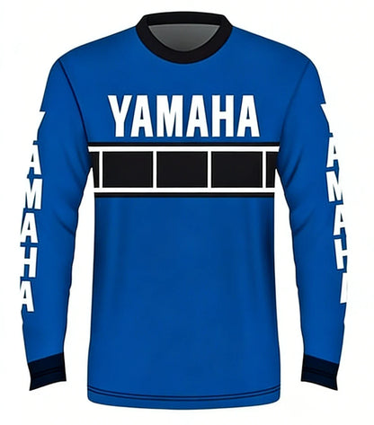 Summer New MXGP Motorcycle Riding Long Sleeved Men's/women's Racing Oversized Breathable Quick Drying Sportswear T-shirt