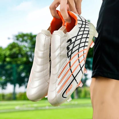 8552 High Quality Mens Soccer Shoes Training Non-Slip Turf Soccer Cleats TF/FG Football Sneakers Chuteira Campo F50