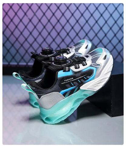 New Children Casual Shoes Four Seasons Kids Mesh Sneaker Non-slip Basketball Sports Shoes Boys Girls Sneaker Outdoor Shoes