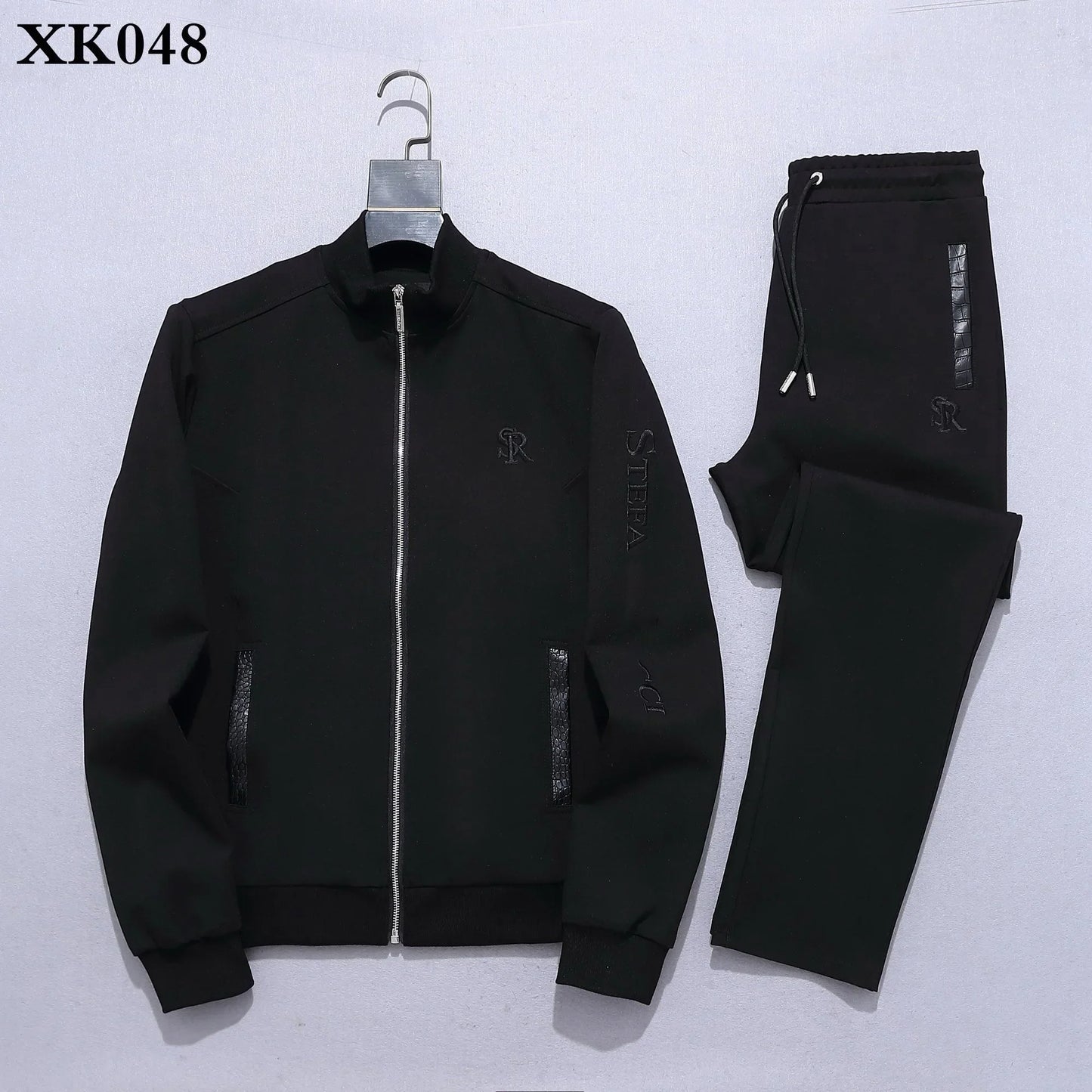 BILLIONAIRE Sportswear set cotton men 2025 autumn and winter thick sports casual zipper high-quality embroidery big size M-XXXLX