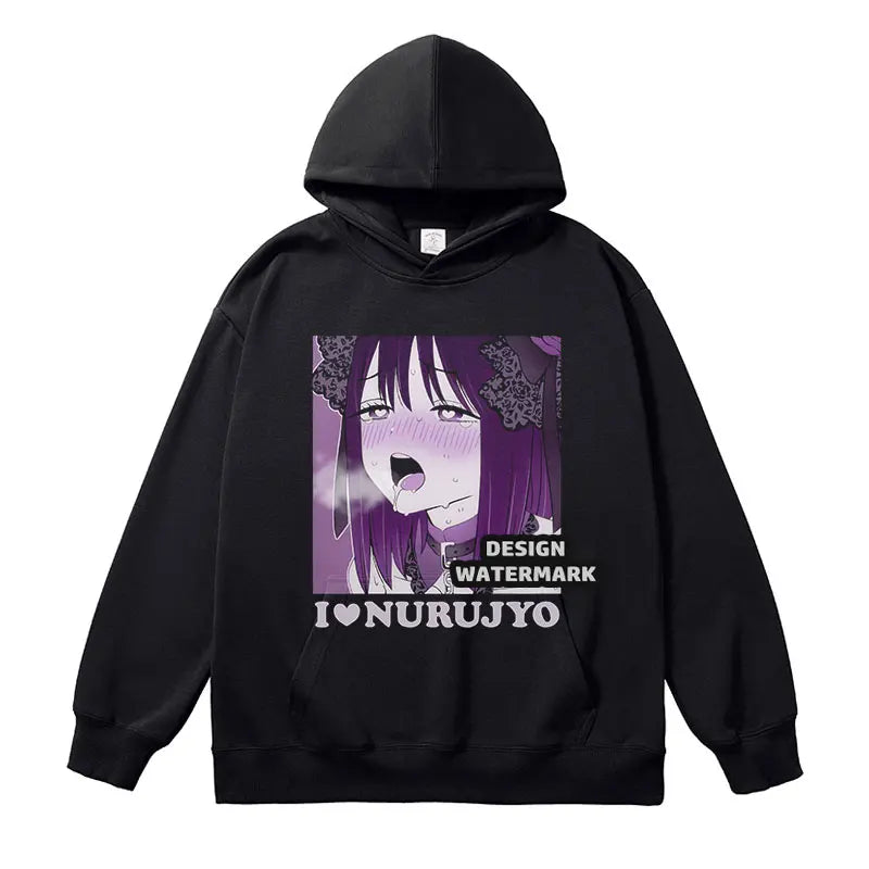 Anime My Dress Up Darling Hoodies Vintage Washed Kitagawa Marin Hooded Sweatshirts Oversized Streetwear Manga Cosplay Hoodie Men
