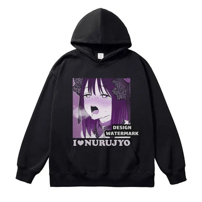 Anime My Dress Up Darling Hoodies Vintage Washed Kitagawa Marin Hooded Sweatshirts Oversized Streetwear Manga Cosplay Hoodie Men